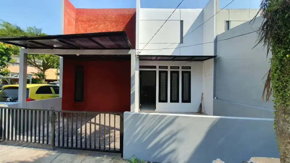 Rumah minimalis siap pakai 2KT 1 KM, dalam cluster, aman nyaman