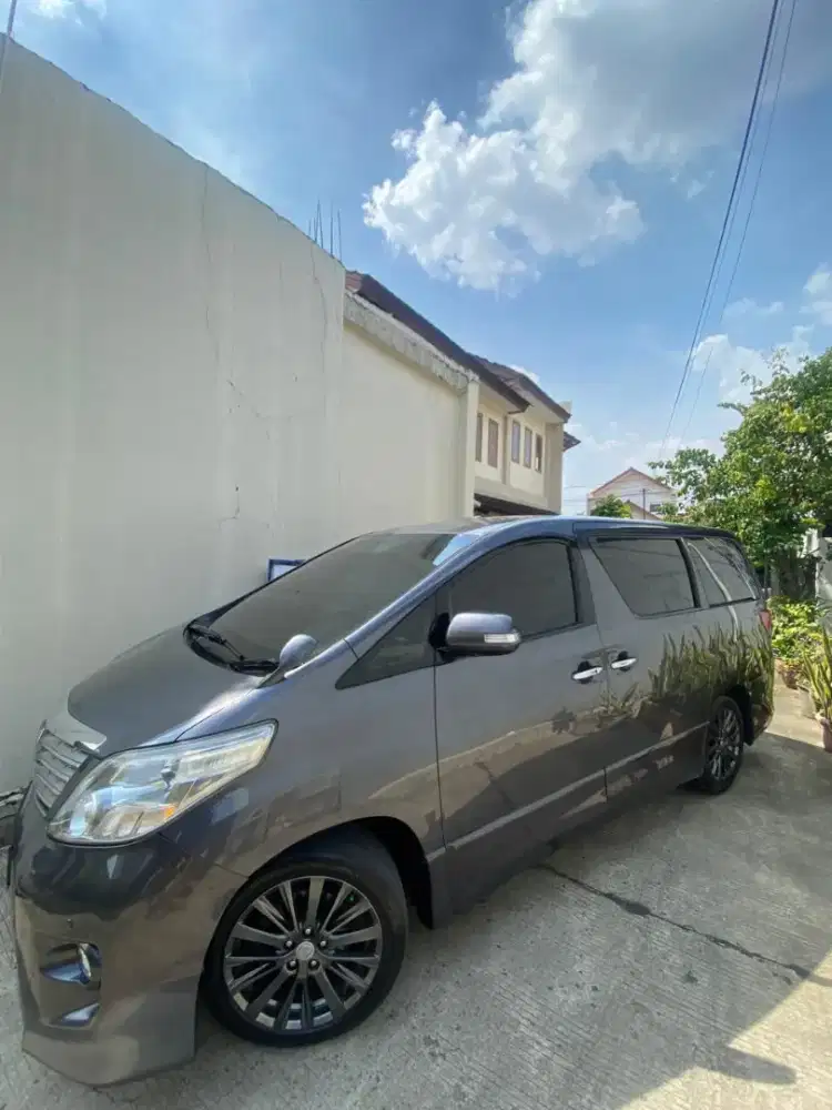 For sale mobil bekas Alphard 2010 s premium sound CBU
