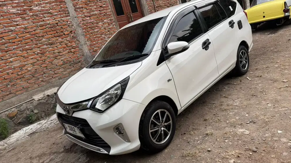 Dijual Mobil Calya G Automatic 2019 Putih Mulus
