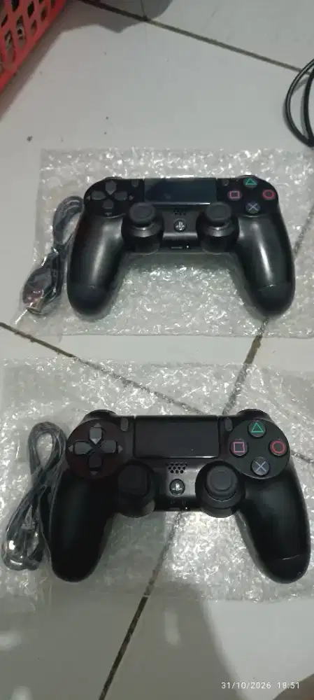 Jual 2 stik PS4 DS Lightbar Ori Pabrik