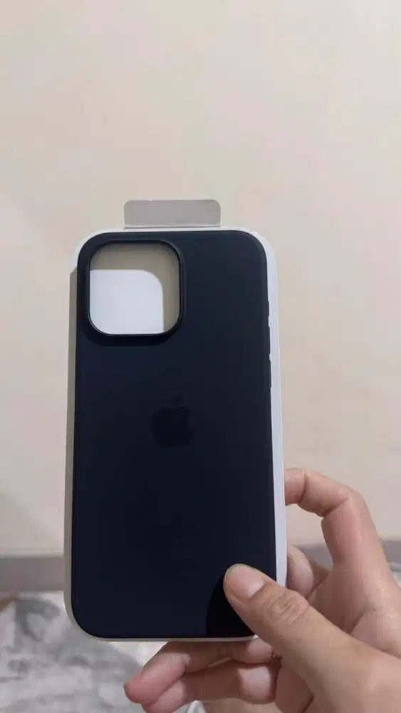 Apple Silicone Case with MagSafe iPhone 15 Pro Max Black Original