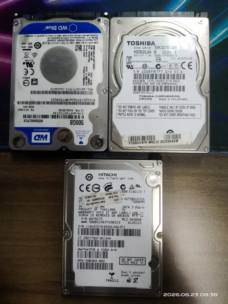 HDD Internal 2.5 second