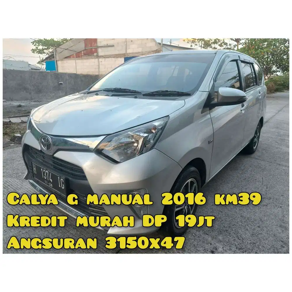 Calya G manual 2016 Silver Full Ori km39rb