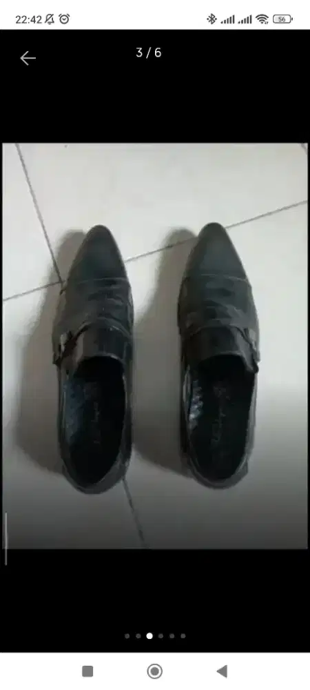 Sepatu pantofel merk Felix Verguso size 43