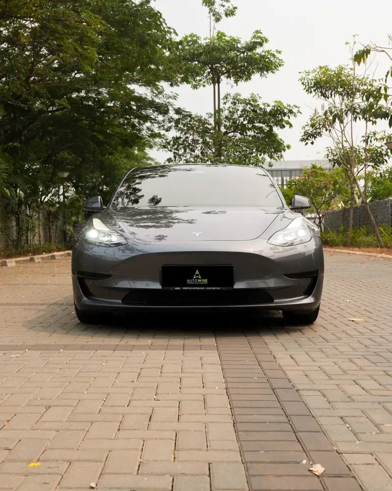 TESLA MODEL 3 STANDART RANGE PLUS 2021 GREY ON BLACK