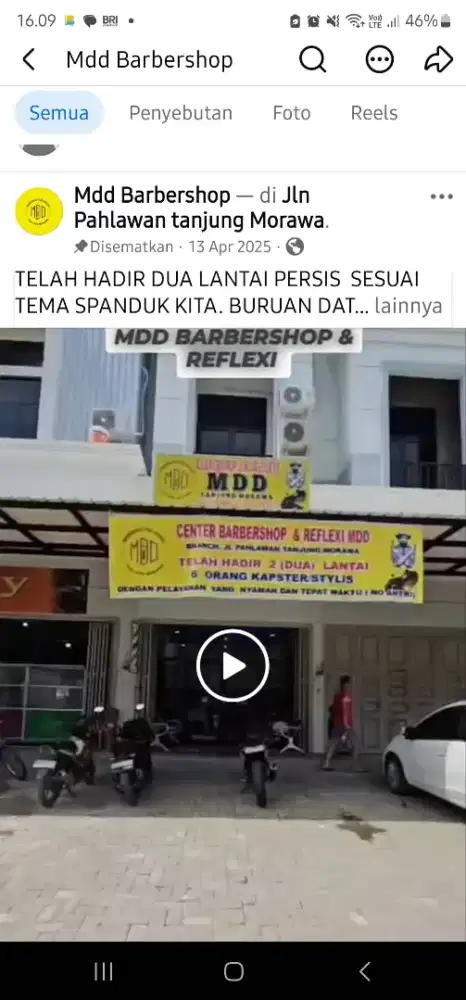 Di jual Ruko, dengan Usaha Barbeshop