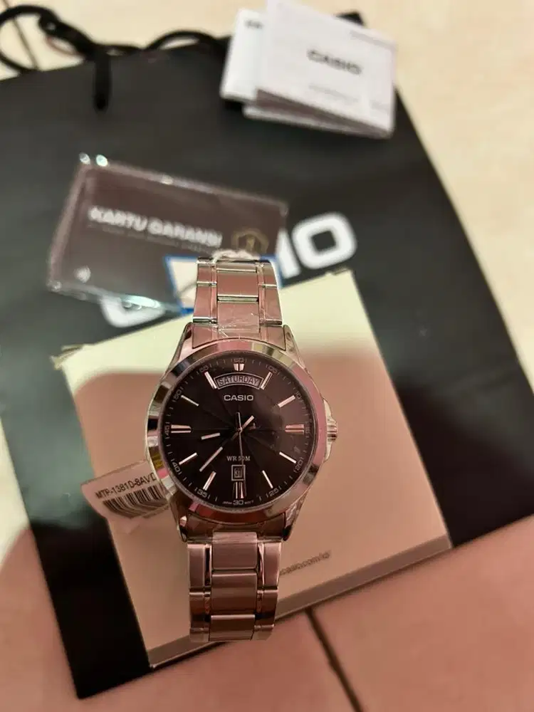 Jam Tangan Original CASIO analog type MTP