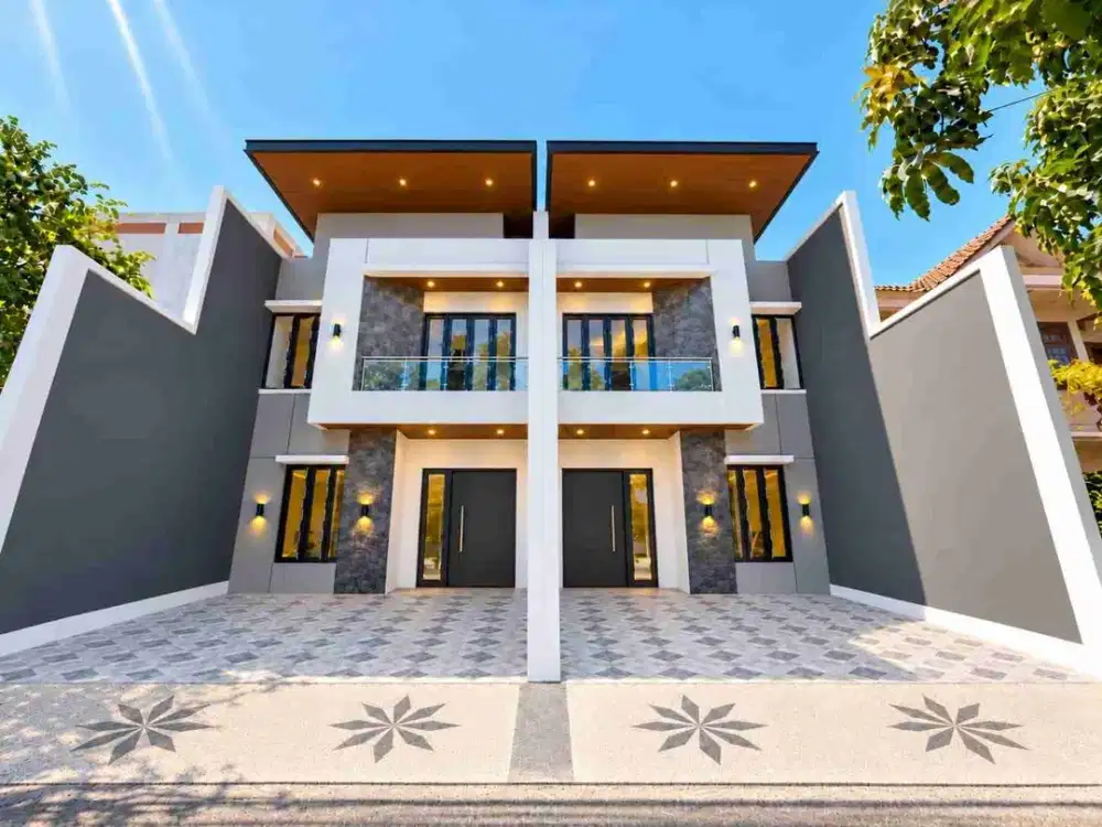Dijual Rumah Baru Gress Minimalis Mewah 2 Lantai Jemursari