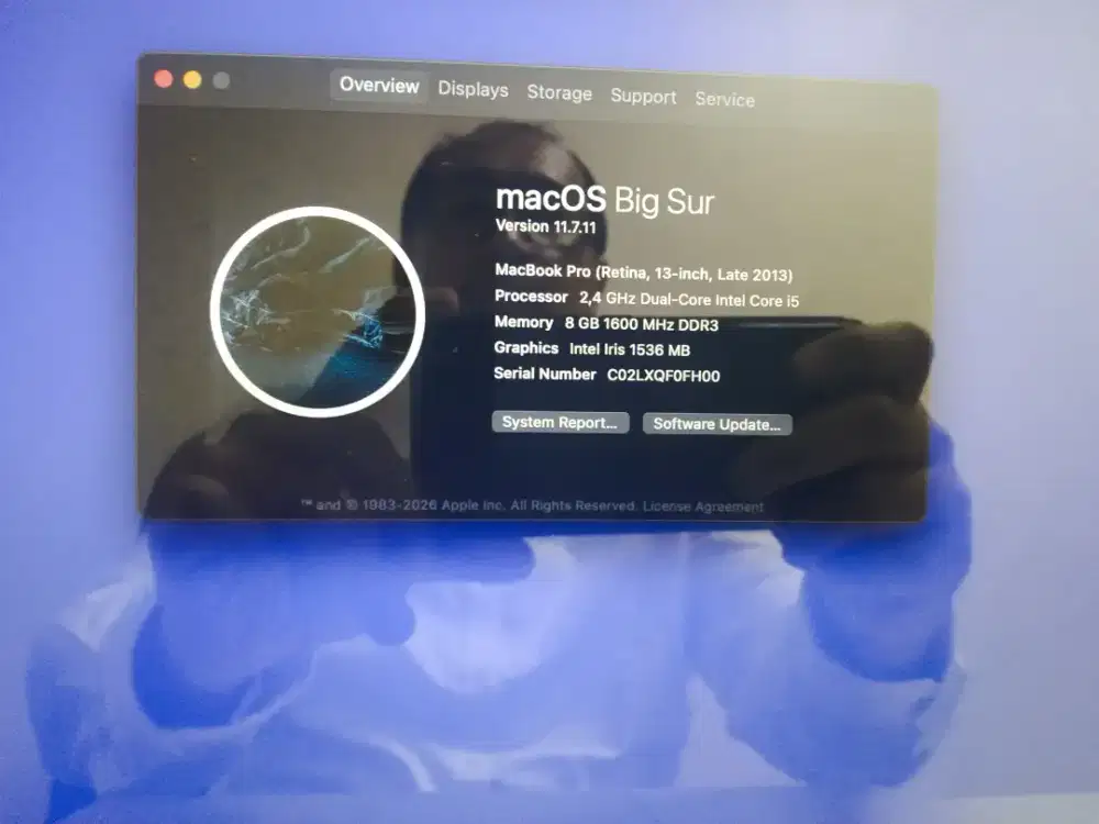 A1502 Macbook Pro 13