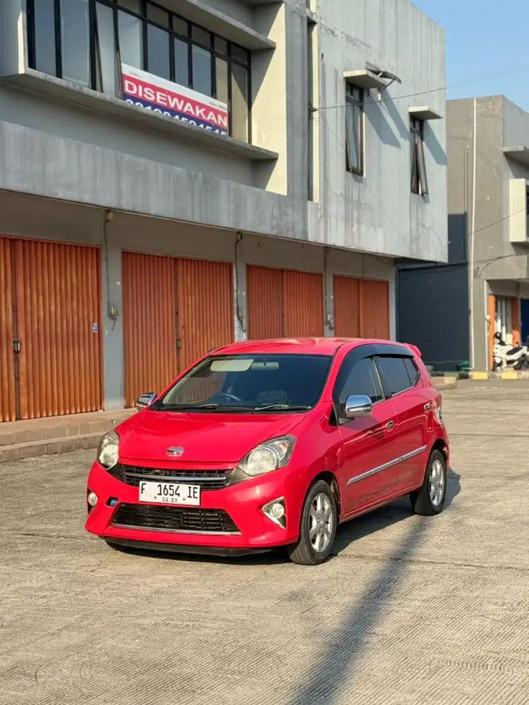 AGYA G MATIC 2016 MERAH LOW KM ISTIMEWA DP MURAH TOP KONDISI