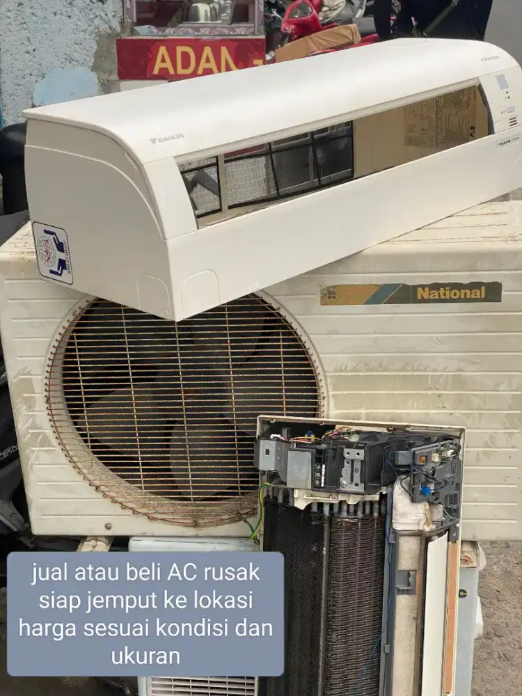 Tampung AC bekas