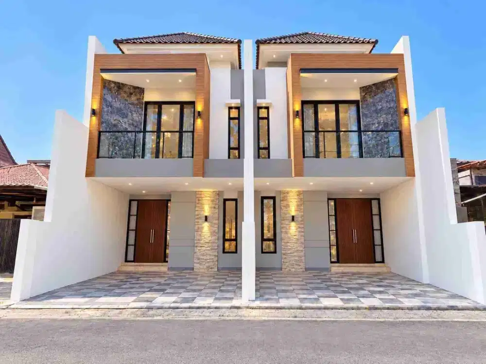 Dijual Rumah Baru Gress 2 Lantai Minimalis di Kendangsari