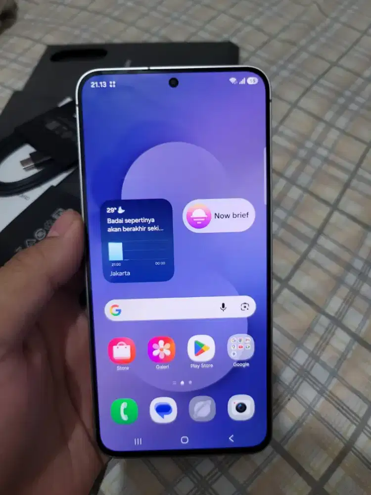 HP SAMAUNG S25 FE 5G.8/256 Fullset mulus