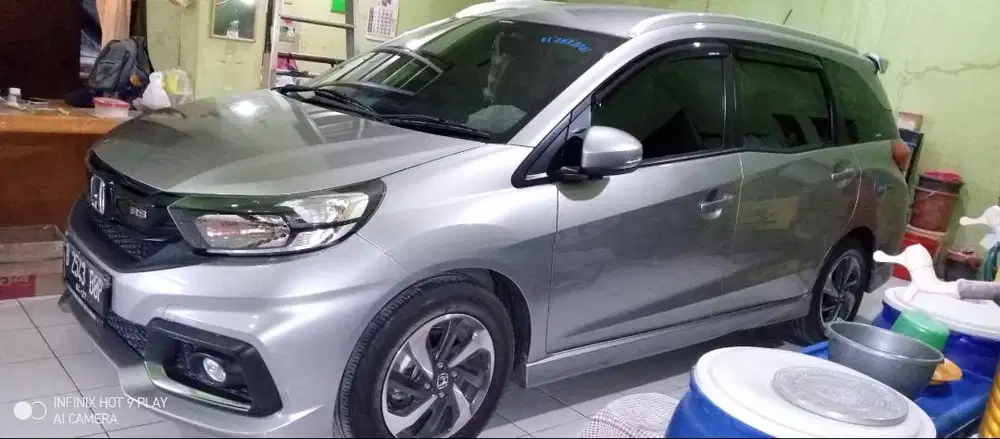 Honda Mobilio E Matic 2017 Silver Mulus Terawat
