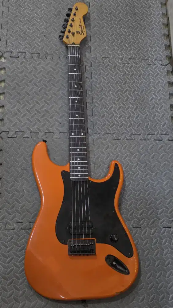 Gitar Squier Bullet Special Orange Finish Tahun 2003