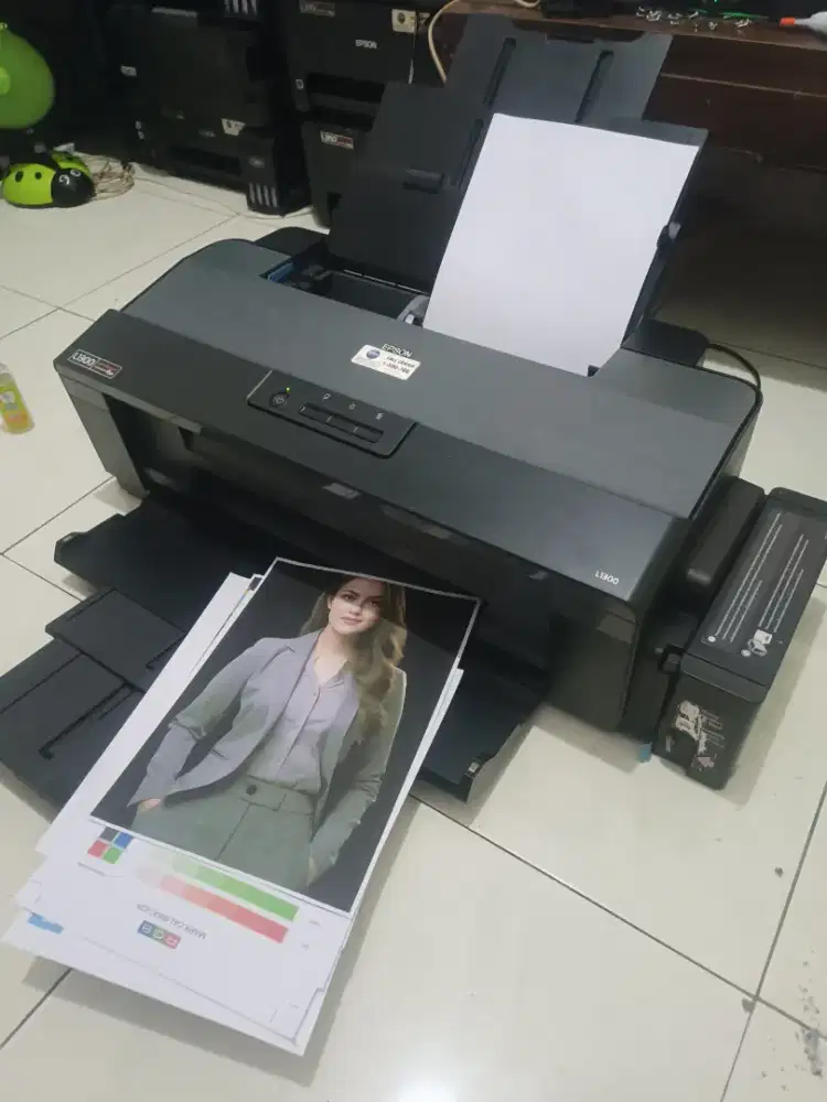 Epson L1300 Siap pakai Nozzle Full