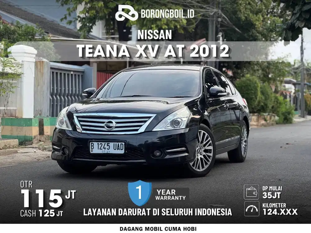 TANGAN PERTAMA!!NISSAN TEANA XV AT 2012