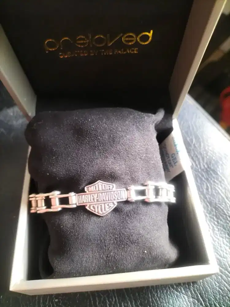 Gelang perak Harley davidson hd 925