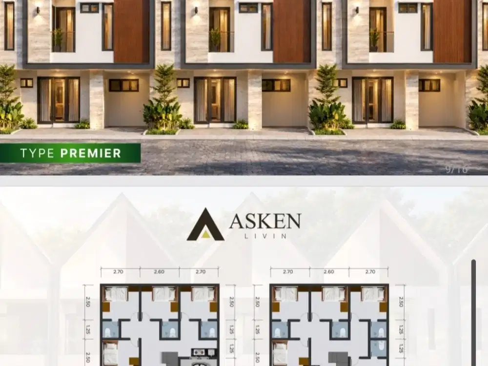 Dijual Rumah Kos Baru Kawasan UB Inves Bagus di Lowokwaru Malang