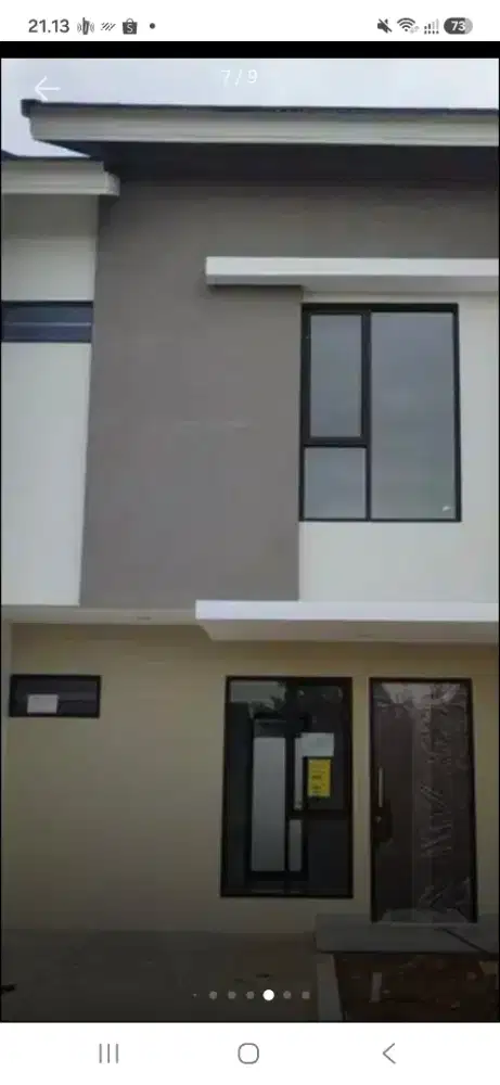 Dijual Murah Rumah baru 2 lantai minimalis modern.
