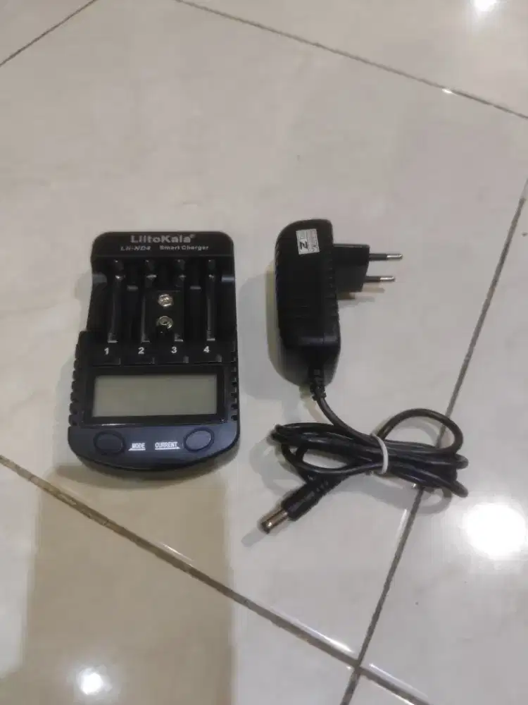 Charger batre liitokala Lii-ND4 Bisa untuk Breakin batre Normal mulus