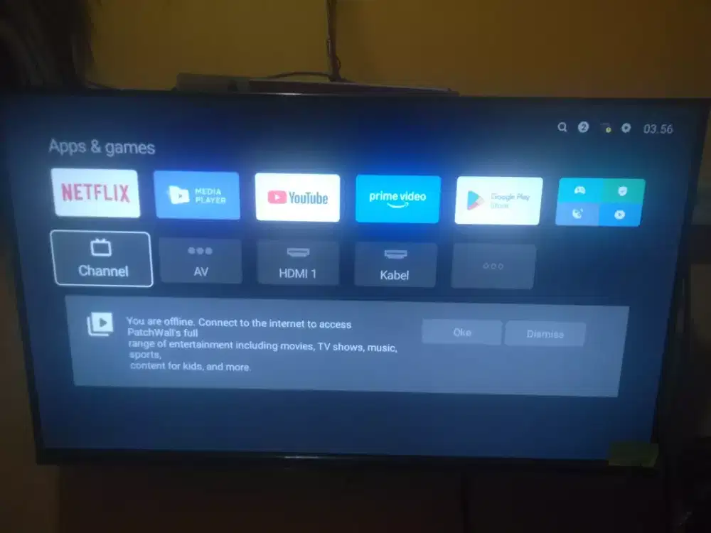 Tv digital merk xiomi 32inch