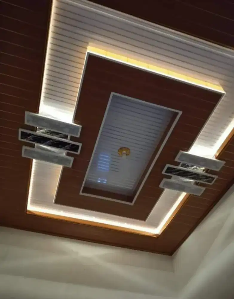 Plafon pvc murah terpasang