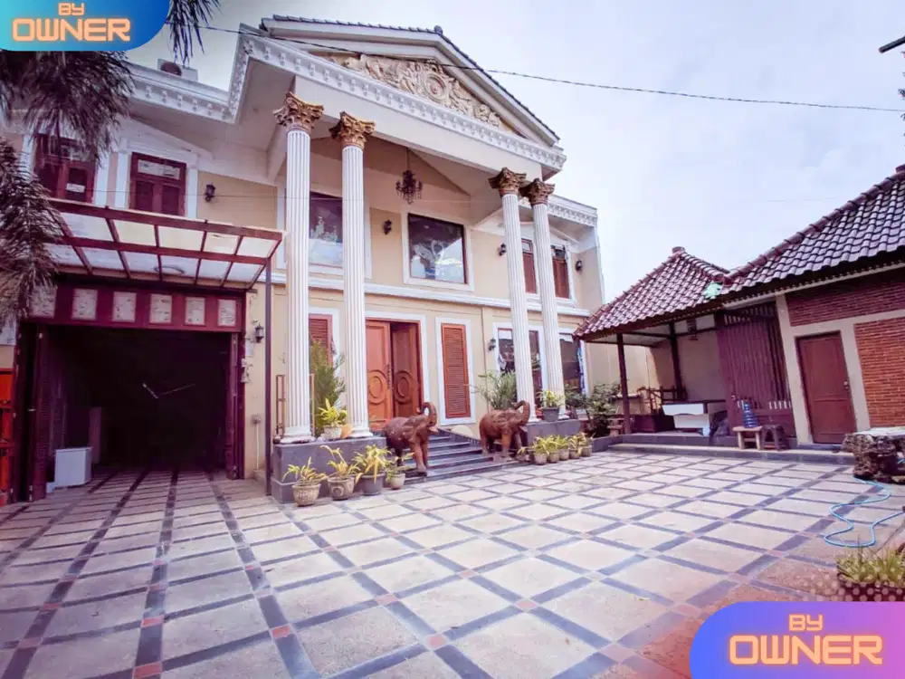Dijual Rumah Mewah + Gudang Besar 1420m2 Ringroad Barat Sleman