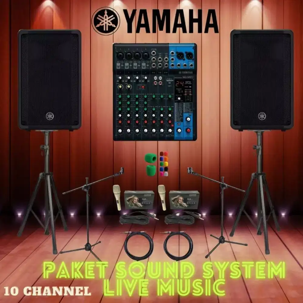 Paket Sound System Live Music YAMAHA Original Paket Top
