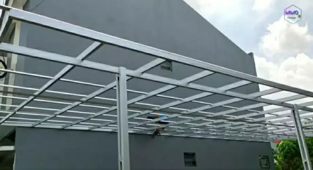 Kanopi baja ringan galvalum