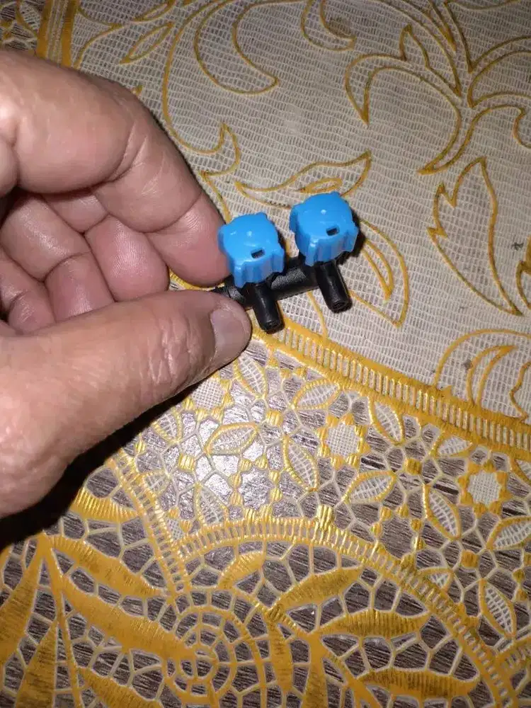 Kran aquarium murah 2 lubang