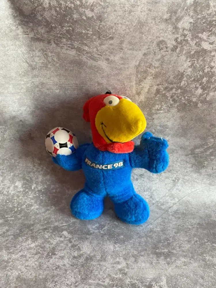 Boneka Official Merchandise Piala Dunia Prancis 1998