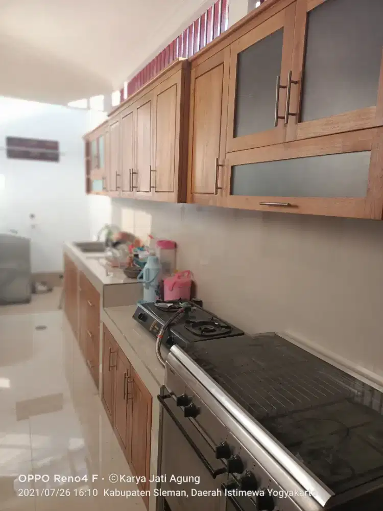 Kitchen set jati perhutani