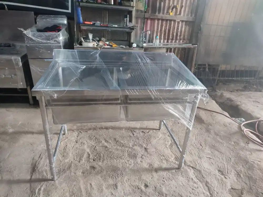 Jual double sink siap pakai