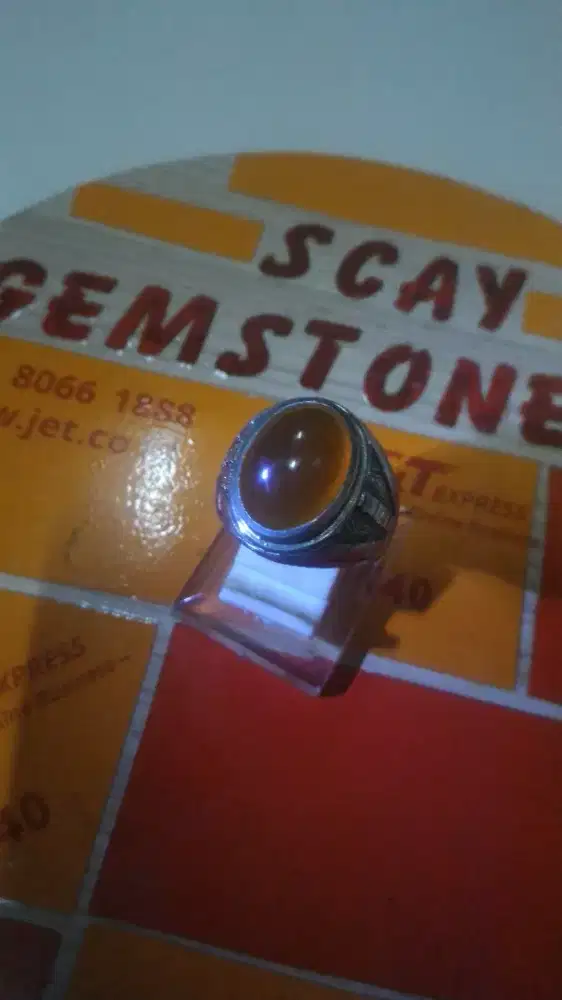 Natural batu akik solar anggur baturaja