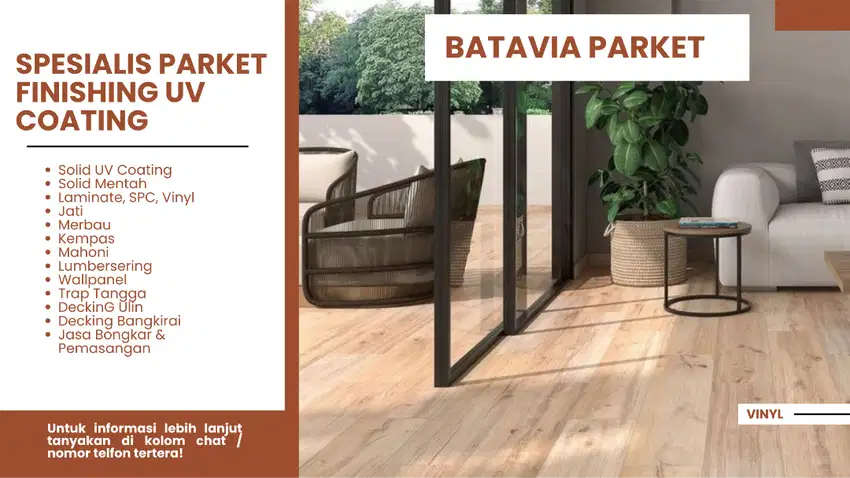 Lantai kayu vinyl / Lantai vinyl berkualtias / Vinyl flooring