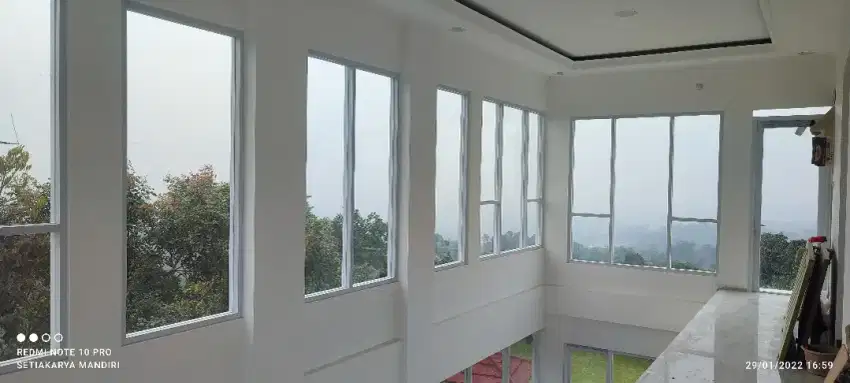 Plafon Gypsum plus cat putih Terpasang Tangsel Tangkab Tangkot Parung