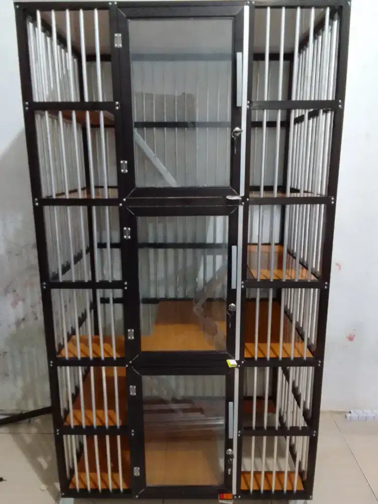 Kandang kucing aluminium 3