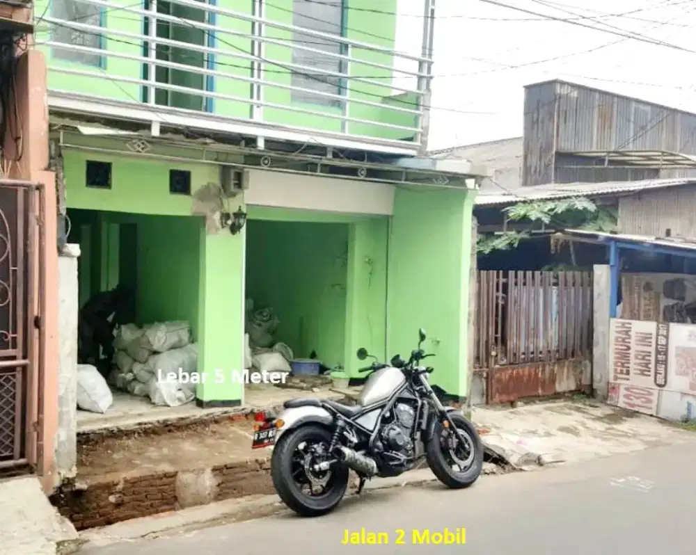 Di Jual Tempat Usaha /Rumah Tngkt diPinggir Jalan  diJalanKapuk 2 No20