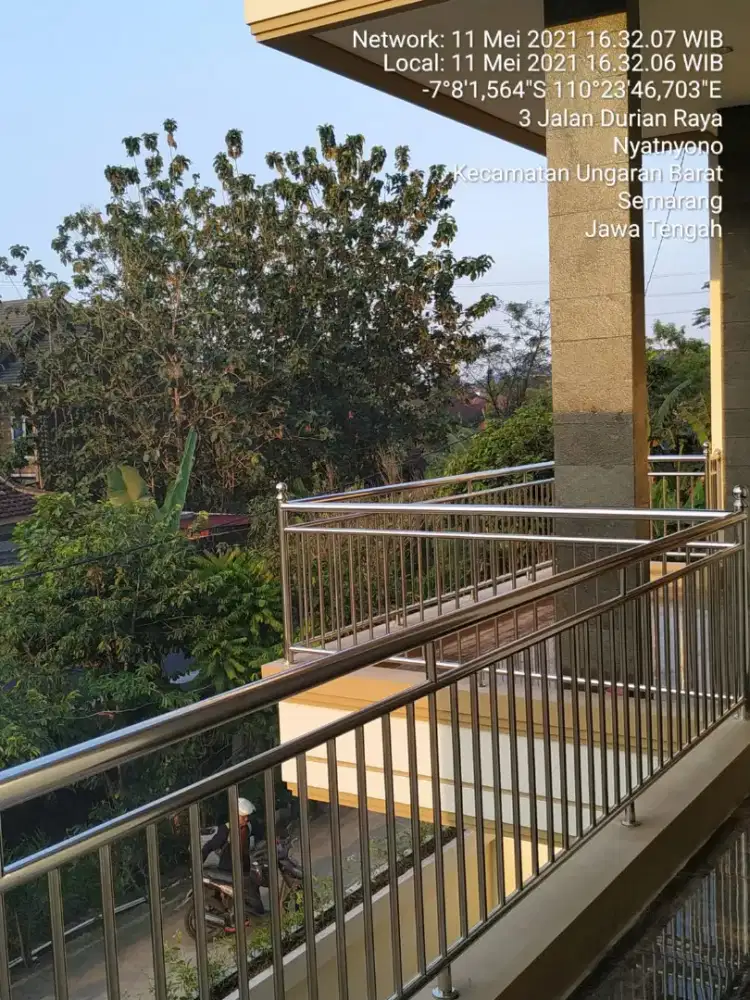 railling tangga/balkon stainlessteel