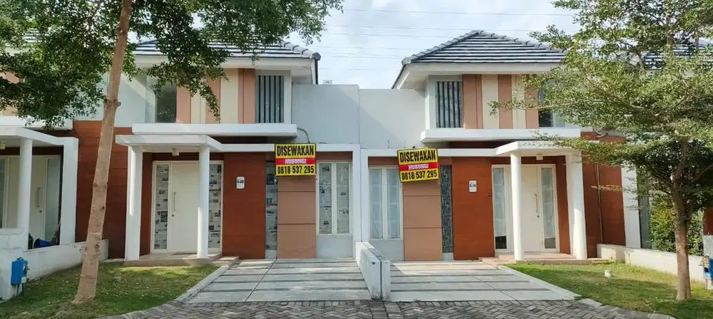 Rumah asri di perum GreenOrchid G22, daerah soekarno hatta malang