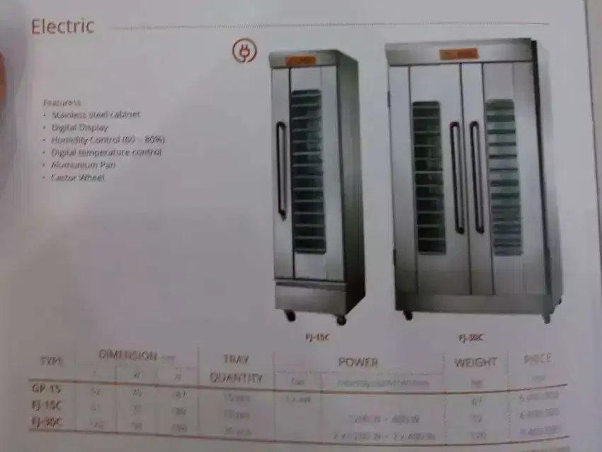 Proofer Getra Electric Proofing Cabinet Stainless