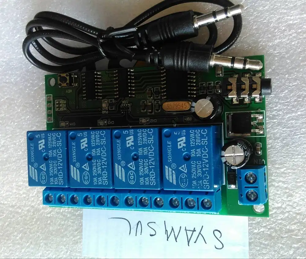 4 Channel Remote DTMF Handphone Rakom HT Rig