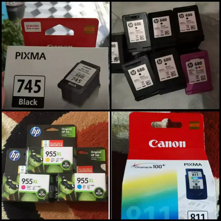 Harga tinggi,dibeli catridge baru/bekas toner,Canon,hp,Epson dll