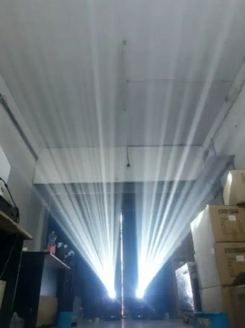 Lampu panggung/stage Moving Head Beam 330Watt Triple Prism Multi Color