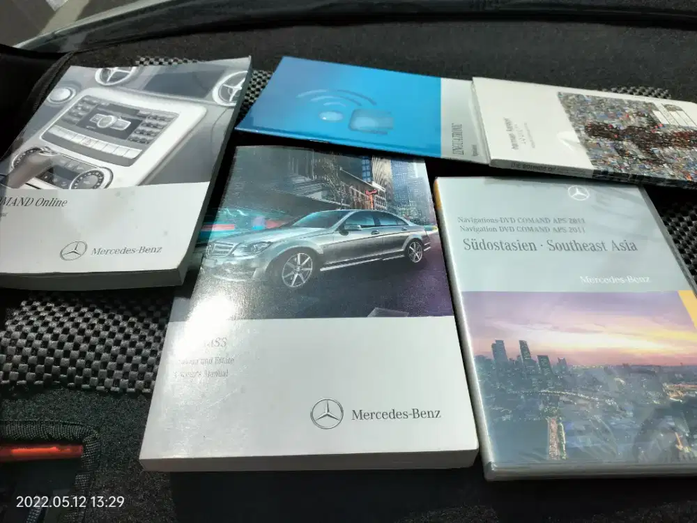 Buku manual Book pedoman mercy seri C Class full seat original.mercy