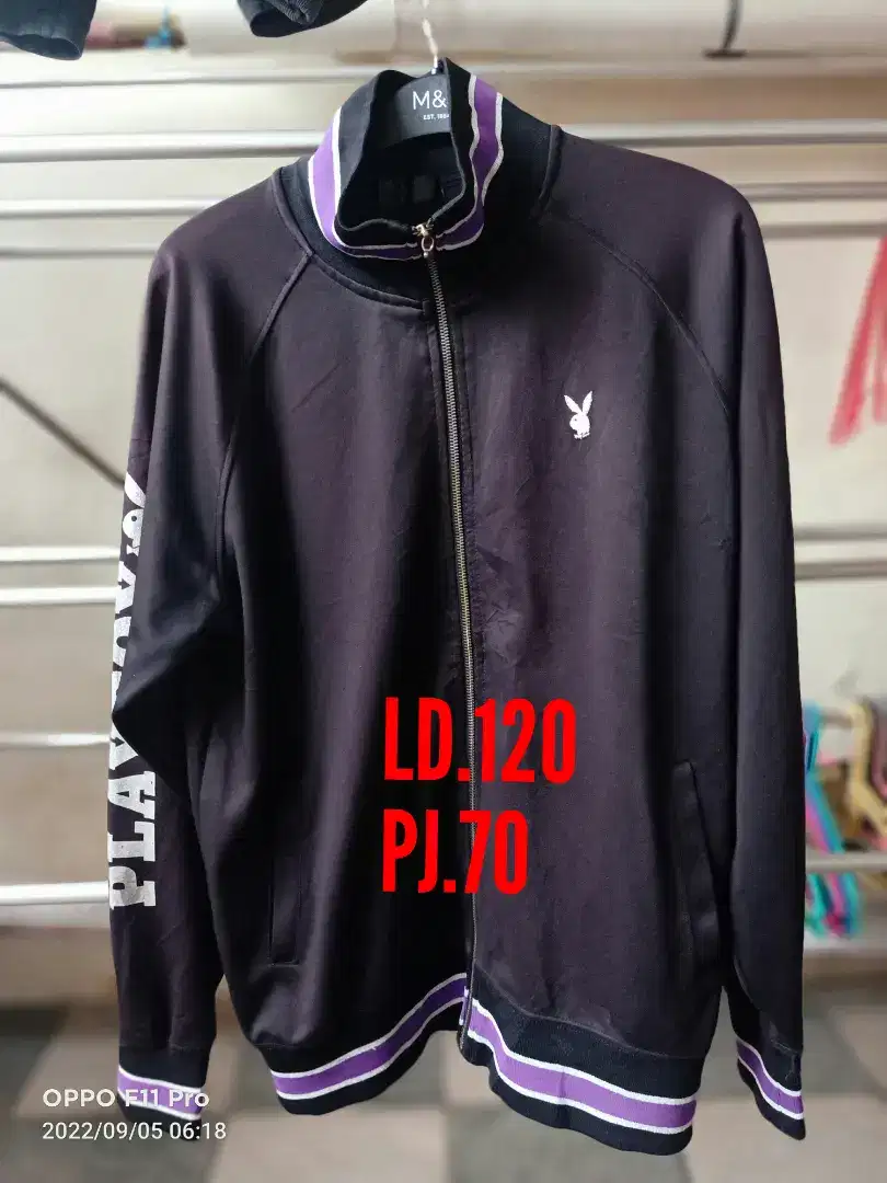 Jaket tractop Playboy original