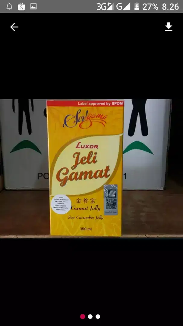 Luxor Gamat 350ml untuk Multi Penyakit...kirim COD, Ojol, JNE, Pos dll