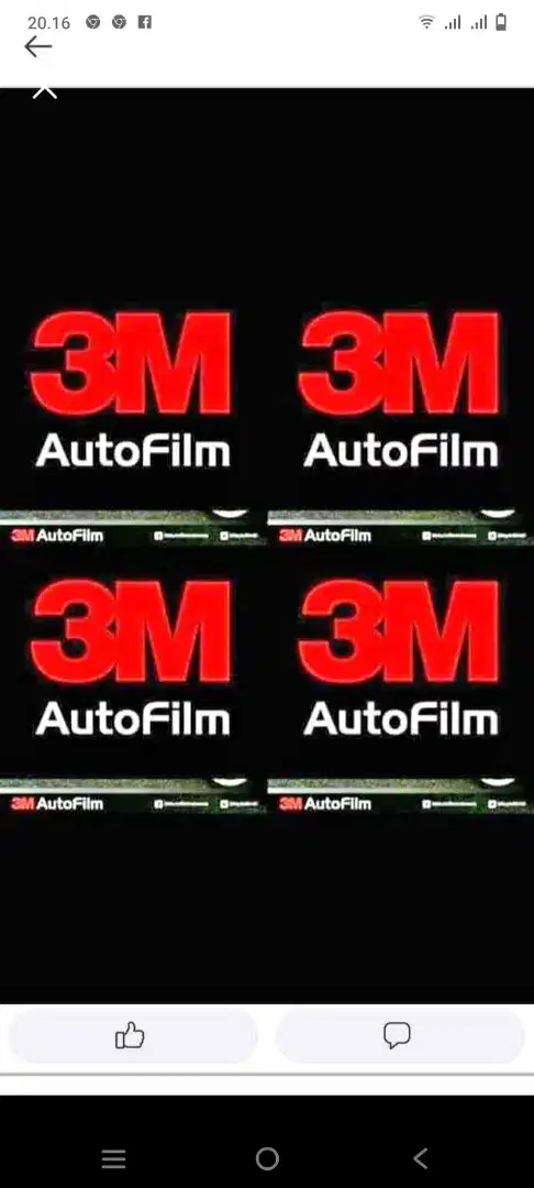 Kaca film mobil .3M