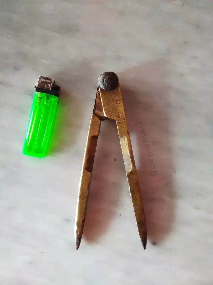 Jangka tukang kayu kuno antik jadul vintage Lawas